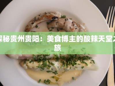 探秘贵州贵阳：美食博主的酸辣天堂之旅