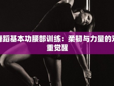 舞蹈基本功腰部训练：柔韧与力量的双重觉醒