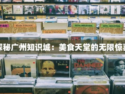 探秘广州知识城：美食天堂的无限惊喜
